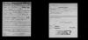 Louis Belzer Draft Card